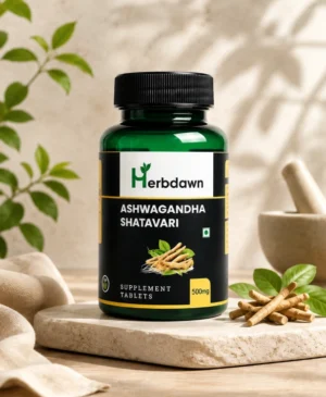 Herbdawn Ashwagandha Shatavari 500mg Tablets